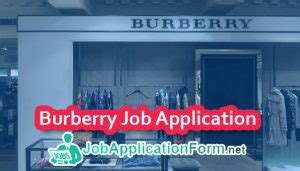 burberry homebush career|burberry application form.